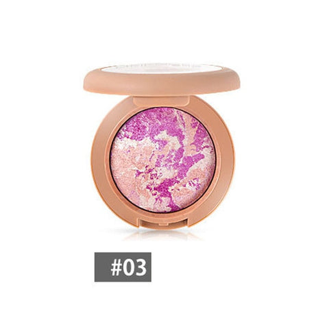 Highlighter Makeup Brighten Face Shimmer Mineral Baking Powder Eye Blush Shadow Palette Bronzing shine brown cream