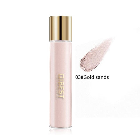 Qibest Makeup Highlighter Grooming Face Brighten Contouring Cosmetics Eye Shadow Illuminator Professional Face Glow Cosmetics
