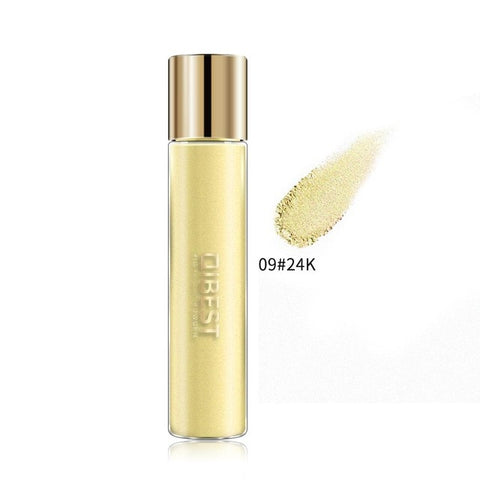 Qibest Makeup Highlighter Grooming Face Brighten Contouring Cosmetics Eye Shadow Illuminator Professional Face Glow Cosmetics