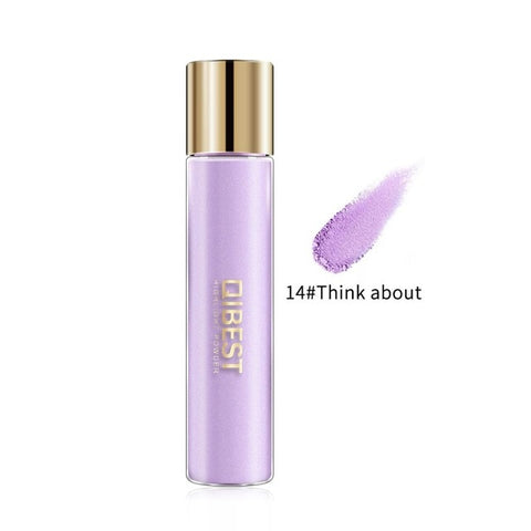 Qibest Makeup Highlighter Grooming Face Brighten Contouring Cosmetics Eye Shadow Illuminator Professional Face Glow Cosmetics
