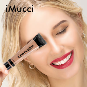 iMucci New Liquid Foundation Face Makeup Concealer Natural Beauty Face Skin Cosmetic Consealer Foundation Stick Highlighter