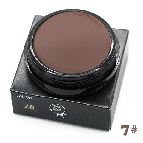 Contour Makeup Camouflage Concealer Cream 10 Colors Moisturizing Oil-control Waterproof Face Cosmetic Green Full Coverage