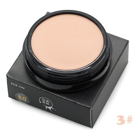 Contour Makeup Camouflage Concealer Cream 10 Colors Moisturizing Oil-control Waterproof Face Cosmetic Green Full Coverage