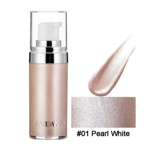 Body Highlight Liquid Shimmer Illuminator Highlighter Luminizer Foundation Brighten Cream For Face Body Radiance Fluorescence