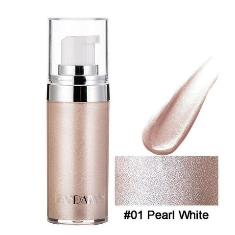 Body Highlight Liquid Shimmer Illuminator Highlighter Luminizer Foundation Brighten Cream For Face Body Radiance Fluorescence