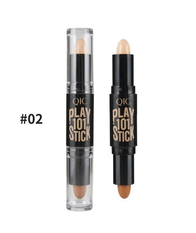 Lady Highlighter Face Concealer Highlight Foundation  Base Contour Stick Beauty Make up Face Corrector Bronzers Highlighters Pen
