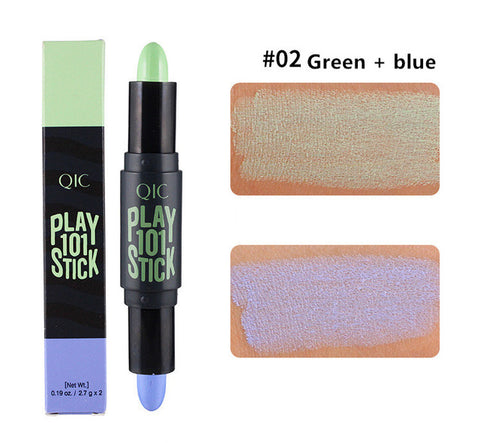 Lady Highlighter Face Concealer Highlight Foundation  Base Contour Stick Beauty Make up Face Corrector Bronzers Highlighters Pen