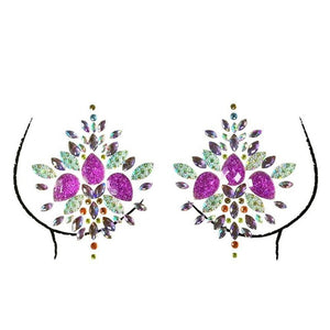 Acrylic Body Chest Decoration Crystal Diamond Tattoo Sticker Paste Body Art Decor Self Adhesive Gems Tattoos Party Stage Makeup