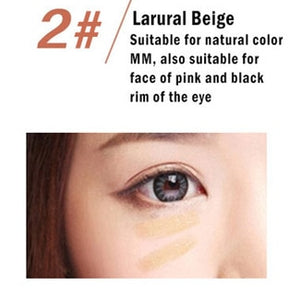Liquid Concealer Foundation Cream Long Lasting Cover Scars Dark Eye Silky Smooth Makeup Face Eyes Moisturizing Cosmetic TSLM1