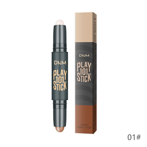 Women Highlighter  Eye Face Concealer Stick Contouring Bronzers Green Pencil Cosmetic 3D Makeup Corrector Contour Stick