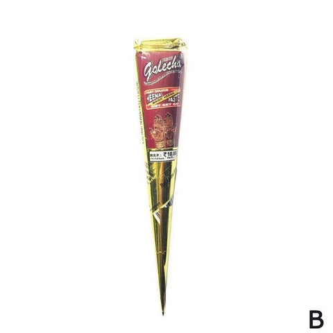 Waterproof Body Paint Henna Cones Paste Indian Henna Tattoo Paste for Temporary Tattoo Sticker Mehndi Body Art Cream
