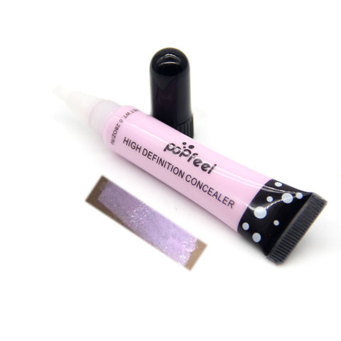 Face Makeup Blue Concealer Cream Long-lasting Soft Make up Base Liquid Foundation Smooth Cosmetics Corrector Pink Creams Contour