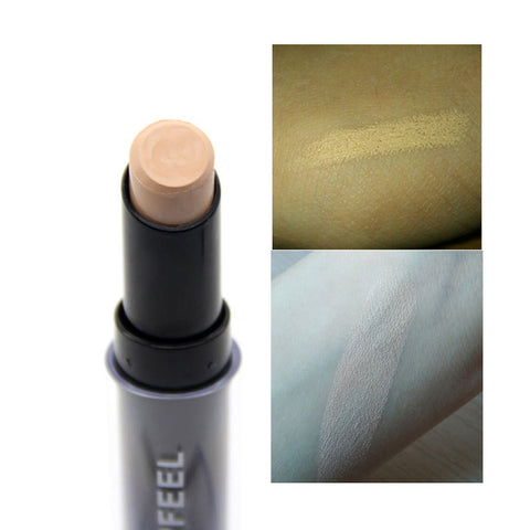 Popfeel Makeup Concealer Stick Face Make up Foundation Pen Korean Cosmetics Highlighter & Bronzer Primer Pencil Peach Contour