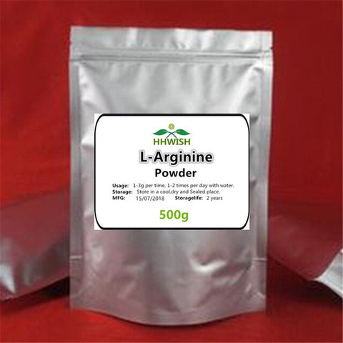 50g-1000g Food Grade High Purity Arginine extract powder, L-arginine powder Essential amino acids in human body,free shipping