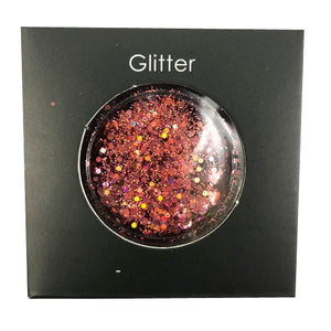 Cosmetic Glitter For Face, Body ,Hair - Chunky Silver Holographic Glitter Mix Essential Festival and Rave Beauty Makeup Glitter