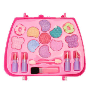 Makeup Sets Children Teen Girls Princess Make Up Box Glitter Eye Shadow Lipstick Cosmetic Kit Gift Kids Safe Non-toxic TSLM1