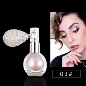 Spray Airbag Bottle Face Makeup Brighten Highlight Glitter Spray Highlighter Powder Eyeshadow 1 Pc New Fashion Cosmetics Weomen