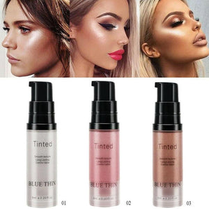 Oil-control Face Liquid Highlighter Cream Illuminator Makeup Shimmer Glow Kit Make Up Facial Contouring Brighten Shine Cosmetic