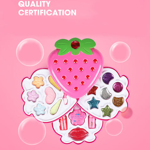 New Fashion Make-Up Set Safe Non-Toxic Girl Make Up Kit Children Pretend Play Toys Princesses Girls Dressing Cosmetic Nail