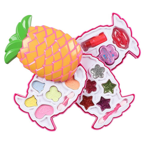 New Fashion Make-Up Set Safe Non-Toxic Girl Make Up Kit Children Pretend Play Toys Princesses Girls Dressing Cosmetic Nail