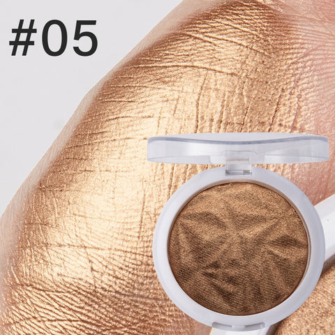 6 Color Highlighter Facial Bronzers Palette Makeup Glow Kit Shimmer Glitter Face Contour Make Up Illuminator Highlight Cosmetics