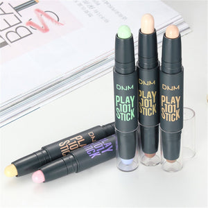 DNM Face Concealer Pen for Girls Long Lasting Dark Circles Makeup Concealers Stick Corrector Contour Highlight Make Up Cosmetic