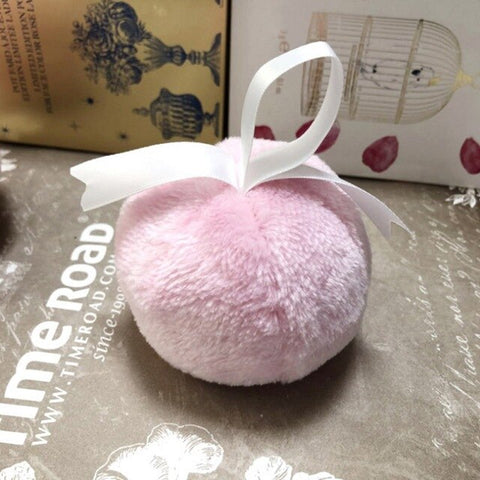 New Shimmering Flash Body Contour Makeup illuminator Handmade Plush Bronze Highlighter Ball Puff Powder Puff Containing Glitters