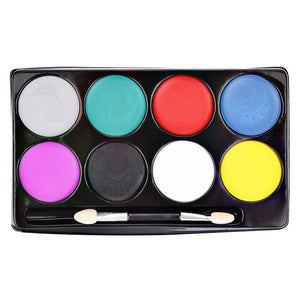 8-color Body Paint Cream Palette Body Face Pigment Painting Primer Body Art Body Painting Cream