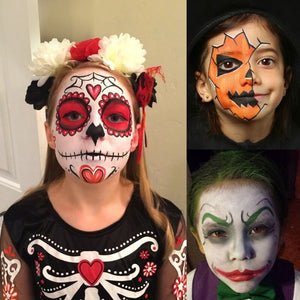15 Colors Professiona Face Body Painting Flash Tattoo Painting Art Christmas Halloween Party Makeup Palette