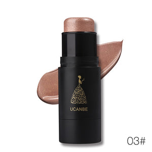 UCANBE Brand 6 Colors Face 3D Contour Highlighter Bronzer Stick Makeup Pen Shimmer Brighten Skin Highlighting Concealer Cosmetic