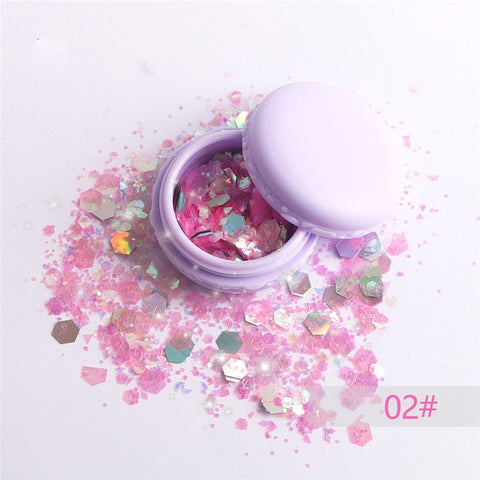 Party Make Up Cosmetic Glitters Body Carnival Decor Unicorn Festival Face Chunky GlitterMusic Festival Party Makeup Dress Up