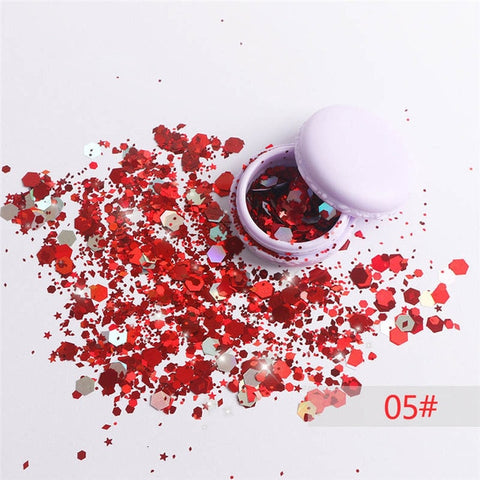 Party Make Up Cosmetic Glitters Body Carnival Decor Unicorn Festival Face Chunky GlitterMusic Festival Party Makeup Dress Up