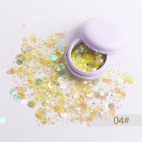 Party Make Up Cosmetic Glitters Body Carnival Decor Unicorn Festival Face Chunky GlitterMusic Festival Party Makeup Dress Up