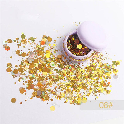Party Make Up Cosmetic Glitters Body Carnival Decor Unicorn Festival Face Chunky GlitterMusic Festival Party Makeup Dress Up