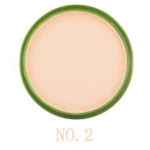 Natural Aloe Vera Moisturizing Smooth Foundation Pressed Powder Makeup Whitening Concealer Pores Cover Face  Brighten Powder