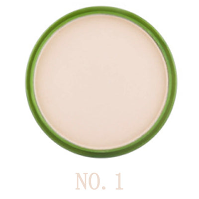 Natural Aloe Vera Moisturizing Smooth Foundation Pressed Powder Makeup Whitening Concealer Pores Cover Face  Brighten Powder