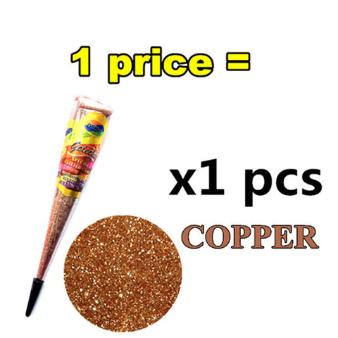 Nu-TATY Body painting Ladies Fashion Mehndi Henna Paste Cone Temporary Tattoo Makeup Tool 100% Safe Waterproof tatoo