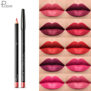 6pcs/set 36 Colors Nude lip liner Matte Lipliner Pencil Waterproof Lip Set Focallure Makeup Product Brown Women Beauty
