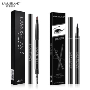 LAMUSELAND Makeup Set Eyebrow Pencil+Eyeliner # LAES01